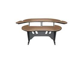 MILESTONE CNSL FURNITURE 60DESKOB W/2X4 RKSHM
