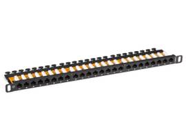 BLACK BOX CORP T5E HALF U PATCH PANEL, 24 P JPM5E24A-HU
