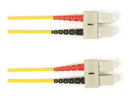 BLACK BOX CORP 62.5 MM FO PATCH CABLE DUPLX, PVC, YL, SCSC