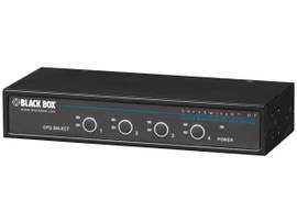 BLACK BOX CORP 4-PORT DESKTOP KVM SWITCH VGA USB OR PS/