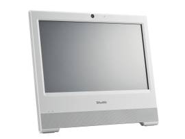 SHUTTLE XPC AIO X50V9 WHITE ALL-IN-ONE BAREBONE PC EMBEDDED INTEL U300, FANLESS, IP54 CERTIFIED, REALTEK RTL8821CE WIFI MODULE, VESA COMPATIBLE, NO