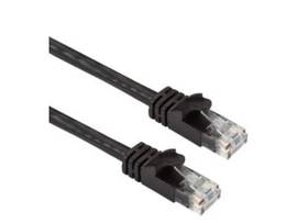 BLACK BOX CORP CAT6A PATCH CABLE UTP PVC SNAGLESS BLACK 10FT