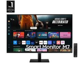 SAMSUNG 32IN UHD SMART MONITOR, BLACK LS32DM702UNXGO