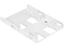 DUAL 2.5 IN SSD TO 3.5 IN DRIVE BAY BRACKET (WHT)