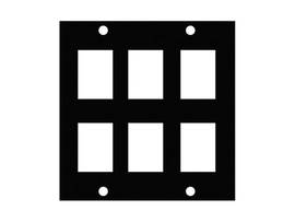 Legrand-Middle Atlantic RCK ACCORIES KEYSTONE 6 PRT UCP PNL