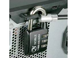 NOBLE STAINLESS STEEL COMBINATION PADLOCK