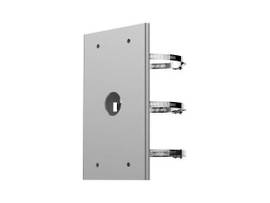 HIKVISION STAINLESS STEEL WITH SURFACE SPRAY TREATMENT ADJUSTABLE DIAMETER FROM 3.94IN TO 7.87IN (100 MM TO 200 MM) PLATINUM GRAY
