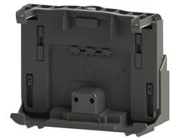 GAMBER PANASONIC TOUGHBOOK G2/G1 CRADLE. (NO PORT REPLICATION) KEYED ALIKE LOCK. VESA 75 MOUNTING PATTERN.