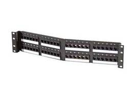 LEGRAND-ORTRONICS 48PORT,ANGL,CAT6 TECHCHOICE 2RU PANEL