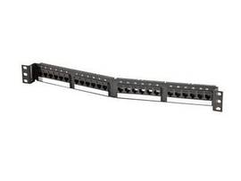 LEGRAND-ORTRONICS 24PORT,ANGL,CAT5E TECHCHOICE 1RU PANEL