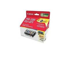 CANON PGI220BK /CLI221 INK PK BCMY 4X6 20SH