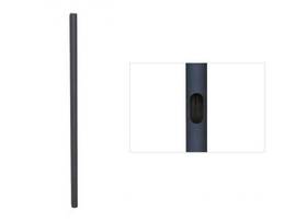 SINGLE REPLACEMENT BLACK POLE 72