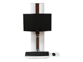 AMICO FLUSH LCD & SINGLE 12IN FALCON KEYBD, WALL MNT PKG
