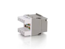 C2G CAT5E RJ45 KEYSTONE JACK GRY