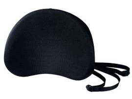 BACK SUPPORT, FOAM, BLACK