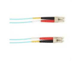 OM3 50/125 Multimode Fiber Patch Cable OFNP Plenum LC-LC AQ 5M
