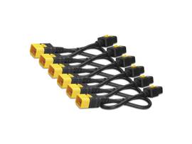 SCHNEIDER POWER CORD KIT (6 EA), LOCKING, C19 TO C20, 1.2M, BLUE