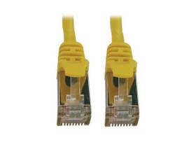 TRIPPLITE CAT6 CABLE SHIELDED SLIM M/M YELLOW 5FT