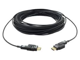 KRAMER 50FT ACTIVE PLUGABLE OPTICAL HDMI PLENUM RATED