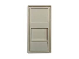 TRIPP LITE EUROPEAN STYLE INSERT 1-PORT 22.5 X 45MM