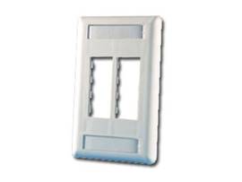 LEGRAND-ORTRONICS FP,TJ,4HOLE,SG,PC,WHT