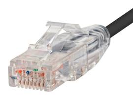 MONOPRICE SLIMRUN CAT6 CABLE 28AWG 30FT BLACK