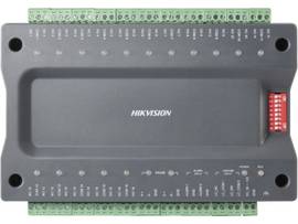 HIKVISION DISTRIBUTED ELEVATOR CONTROLLER, UP TO 16 FLOORS PERMISSIONS.UPLINK COMMUNICATION: RS-485;INPUT INTERFACE: ALARM INPUT 1, TAMPER ALARM 1;O