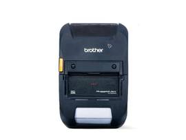 BROTHER RUGGEDJET RJ3230BL, PORTABLE 3IN DIRECT THERMAL RECEIPT/LABEL PRINTER, INCLUDES BATTERY, W/ DOCKING CONDUCTOR PLATE INSTALLED