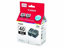 CANON PG-40 INK BLK TWIN PK