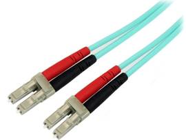 3M (10FT) LC/UPC TO LC/UPC OM3 MULTIMODE FIBER OPTIC CABLE, FULL DUPLEX 50/125 M