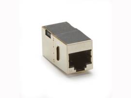 BLACK BOX CORP CAT6A STRAIGHT-THROUGH SHIELDED COUPLER
