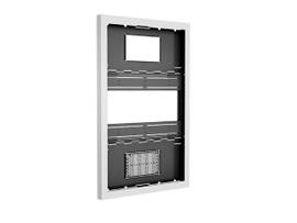 LEGRAND-CHIEF 75 PORTRAIT ON-WALL KIOSK W/GLASS WHT