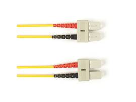 BLACK BOX CORP OM4 MM FO PATCH CABLE DUPLX, PVC, YELLOW, SCSC