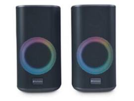VERBATIM STEREO RGB DESKTOP GAMING SPEAKERS - GRAPHITE
