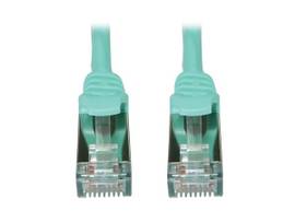 TRIPPLITE CAT6 CABLE SHIELDED SLIM M/M AQUA 5FT