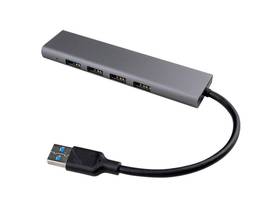 POWER TECHNOLOGIES FULL ALUMINUM 4 PORT USB 3.0 HUB