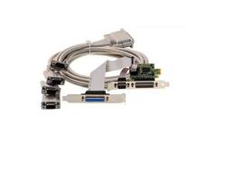PCIE 4+1XRS232 + 1XLPT PRINTER PORT