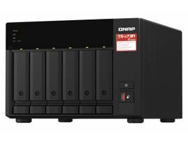 QNAP DESKTOP 6-BAY NAS/ISCSI IP-SAN, AMD RYZEN V1000 SERIES V1500B 4C/8T 2.2 GHZ, 8GB RAM, 10G-READY