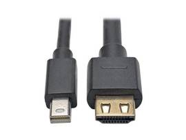 Mini DisplayPort 1.2a to HDMI Active Adapter Cable with Gripping HDMI Plug, HDMI