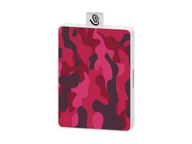 SEAGATE ONE TOUCH ULTRA PORTABLE SSD - 500GB - USB3.0 - SPECIAL EDITION RED