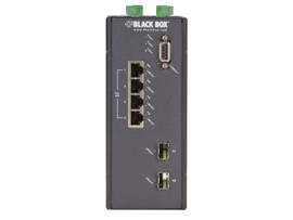BLACK BOX CORP 2P GE SFP HARD MGD ETH SW LEH1104A-2GSFP