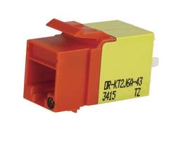 LEGRAND-ORTRONICS KT2 KEYSTONE CAT6A JACK ORANGE