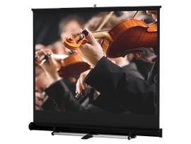 LEGRAND-DA-LITE SCREEN MODEL C FLOOR 150D MW CPT BLK