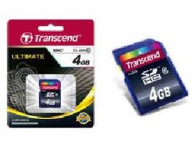 TRANSCEND 4G SDHC CRD (SD 3.0 SPD CLASS 10)