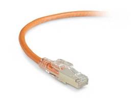 CAT6 250-MHz Locking Snagless Patch Cable S/FTP CM PVC OR 2FT