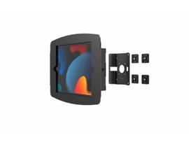 COMPULOCKS IPAD 10.2  SPACE ENCLOSURE GLASS MOUNT BLACK