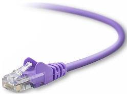 BELKIN CAT5E SNAGLESS PATCH CABLE 15 PURPLE