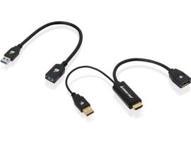 IOGEAR 4K 30HZ HDMI TO DSPLYPRT ADPTR