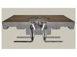 LEGRAND-WIREMOLD 6GANG FC FLOOR BX W/ 11/4 2 FEEDS