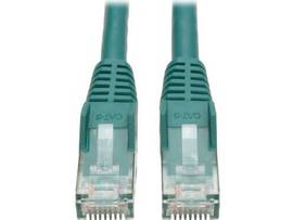 TRIPP LITE 15FT CAT6 GIGABIT SNAGLESS RJ45 GREEN 15